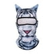 thumbnail image 1 of Pasamontañas con capucha para hombre y mujer, resistente al viento, para snowboard y pesca Tigre blanco, 1 of 9