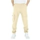 thumbnail image 1 of Cowsor Kids Solid Color Sweatpants Casual Elastic Waist Joggers Pants Comfort Loose Fit Athletic Pants Running Trousers, 1 of 6