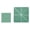 green, variant on Dintonin Foldable Silicone Trivet Heat Resistant Mat 6.5x6.5 Inch Hot Pad for Kitchen Table Counter Protector