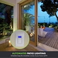 thumbnail image 2 of TOPGREENER Digital Astronomic Timer Switch, 7-Day Programmable Sunrise Sunset, Single Pole or 3-Way, Neutral Wire Required, 120VAC, UL Listed, TGT01-H-SV, Silver, 2 of 4