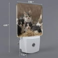 thumbnail image 2 of Balery Cat Family Luz Nocturna LED con Sensor Automático, Enchufe con Sensor Crepuscular, Luz Suave de 0.5W para Dormitorio, Pasillo, Baño-UK, 2 of 7