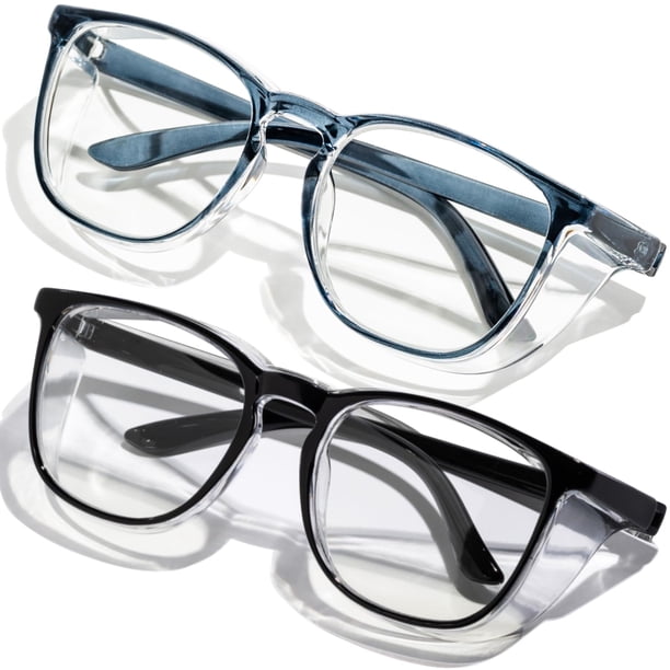 Lentes de Seguridad BOBLUEON Antivaho y Bloqueo de Luz Azul Paquete de 2