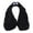 Black, variant on Strapless Plush Towel Wrap Bra, Double Sided Water Absorbent Breathable Soft Chest Cover For Beach Sports Daily Indoor Nursing Wear