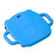 thumbnail image 3 of Tablero deportivo con asas, tabla para sentarse, entrenamiento de habilidades motoras con ruedas, equipo de entrenamiento sensorial para gimnasio de azul, 3 of 8