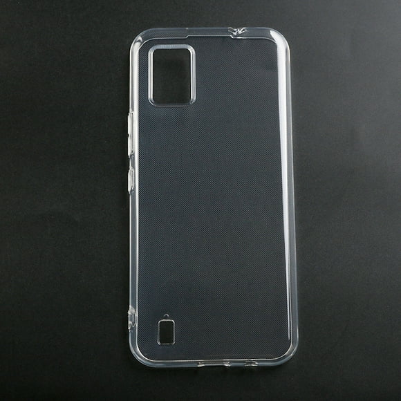 Soft TPU Phone Case for ZTE Blade A52 Lite Clear Silicone Cover for ZTE Blade A52Lite Transparent Protective Back Shell Clear ZTE Blade A52 Lite