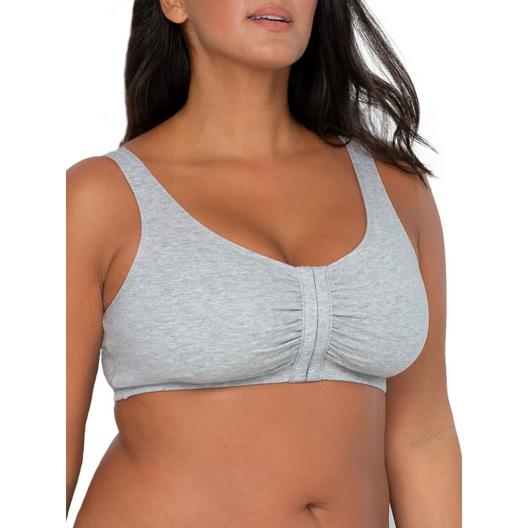 Buy Fruit of the Loom Women's Front Closure Cotton Bra Online at