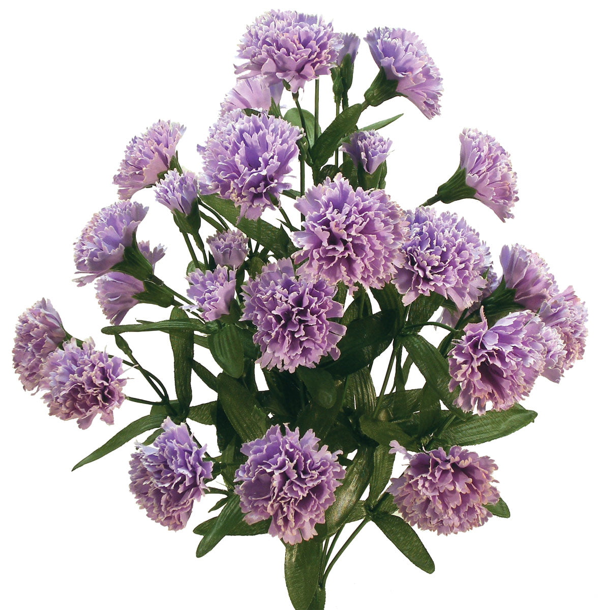1 Pc, 19 Inch Artificial Carnation Bush w/14 Blooms For Seasonal/Event ...