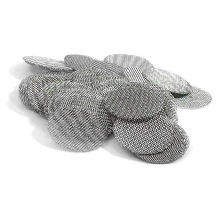 

200 PCS Stainless Steel Pipe Screens Metal Pipe Screen Filters Muti-Size