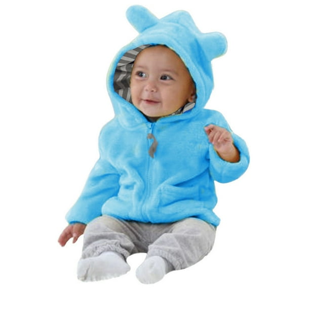 XZNGL Vetements Bebe pour les Filles Nouveau Ne Bebe Garcons Filles Manches Longues Garder Chaud Manteau a Capuche Vetements Nouveau Ne Vetements pour
