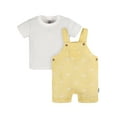 thumbnail image 2 of Gerber Baby Neutral T-Shirt and Romper Outfit Set, 2-Piece, Sizes Newborn - 24 Months, 2 of 8