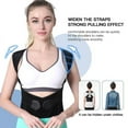 thumbnail image 3 of Posture Corrector for Men and Women  Back Straightener Posture Corrector  Back Posture Corrector Adjustable, 3 of 6