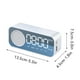 thumbnail image 2 of Reloj despertador con altavoz Bluetooth, Pantalla LED de Espejo Portátil, Reloj despertador inteligente con Bluetooth para Dormitorio/Oficina, 2 of 2