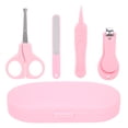 thumbnail image 2 of Kit de uñas para bebé ANGGREK 4 Uds Pinzas cortapelos para cuidado del recién nacido, 2 of 8