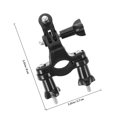 thumbnail image 2 of WHAMVOX 1Jgo Montura Para Manillar De Y Motocicleta Para Cámara De Acción En ABS Negro, 2 of 8