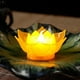thumbnail image 5 of 2x Lámpara de lámpara de Electrónica Lotus Tealight Decoración de Sin Lma perfecl Luz de vela flotante LED, 5 of 8