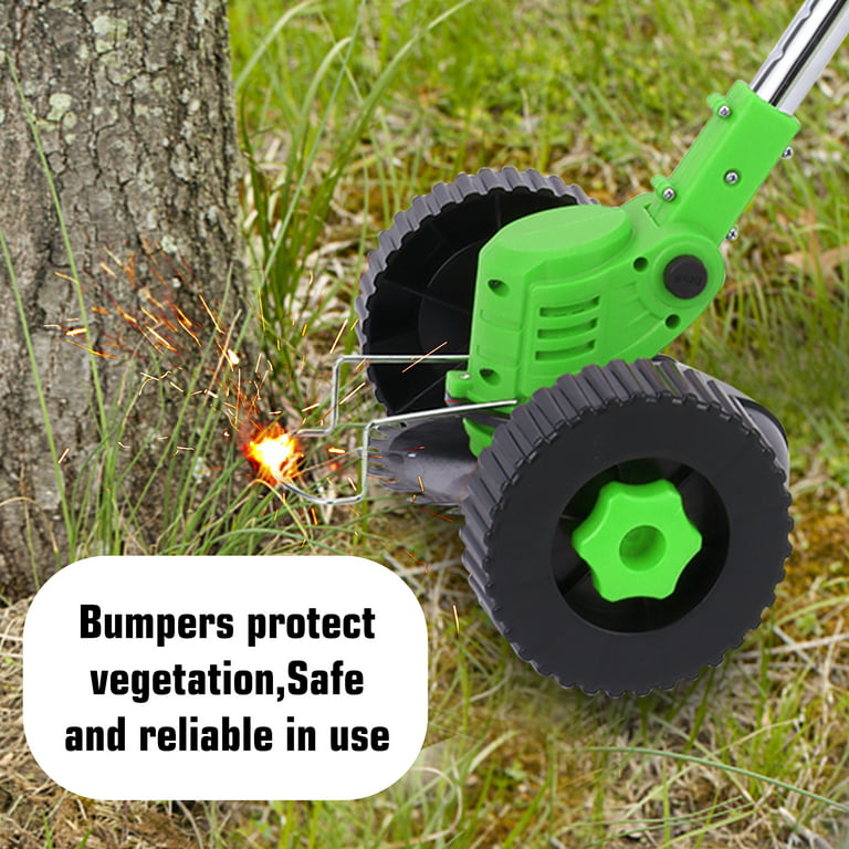 Stringless Weed TrimmerBattery Power Weed Eater Weed-Wacking for