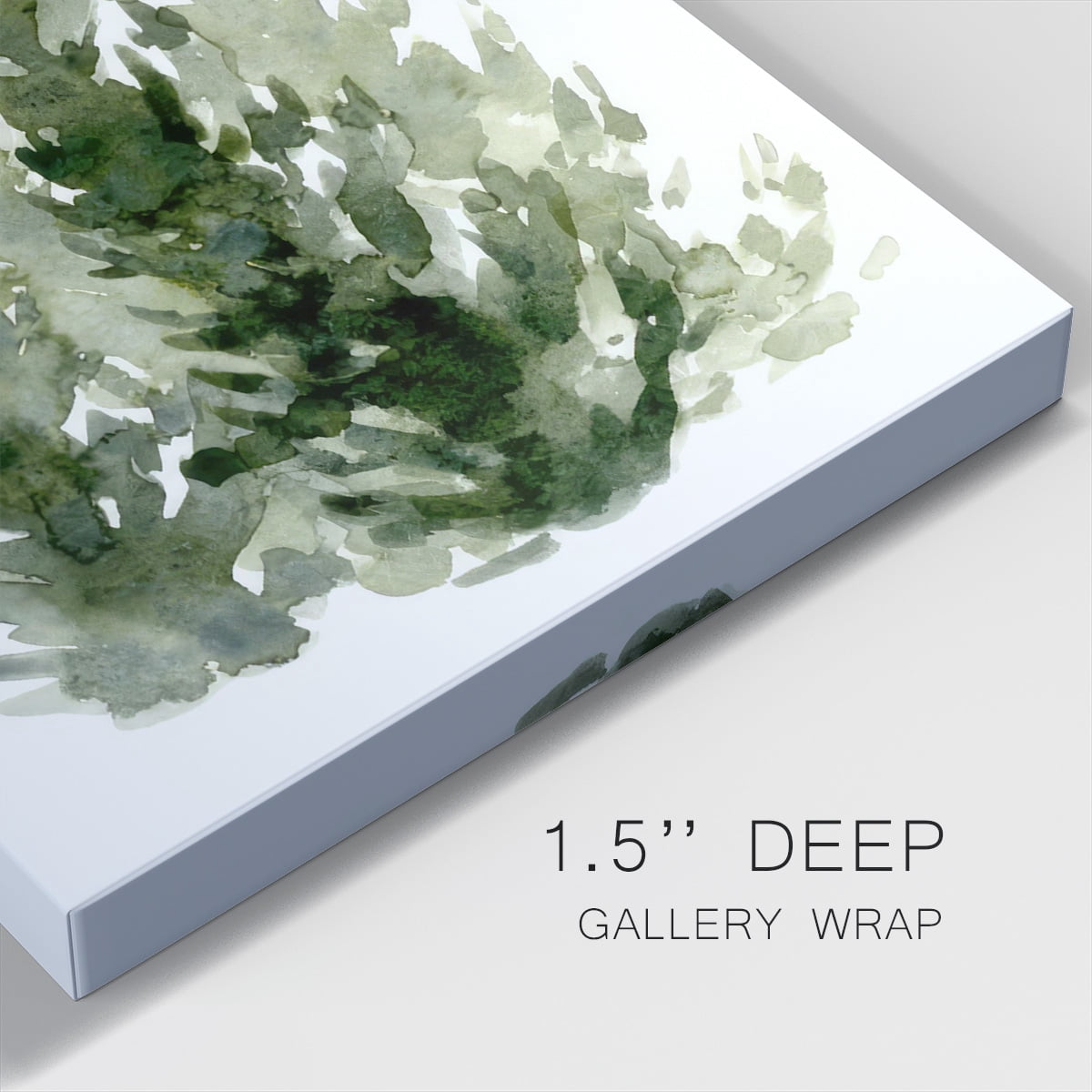 Simple Evergreens II- Gallery Wrapped Canvas