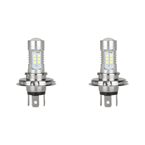 Faros Bombilla para faro delantero de coche H4 9003 HB2, 6000 K, 220 W, 12 V, haz alto y bajo, blanco (1 ud.)