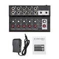thumbnail image 3 of MIX5210 10-Channel Mixing Console Digital Audio Mixer Stereo for Recording DJ Network Live Broadcast Karaoke, 3 of 7