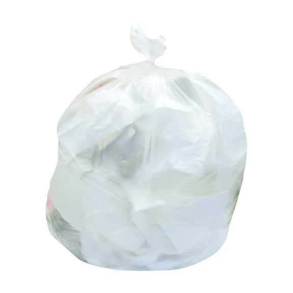 Trash Bag ''Clear, 30 x 36 , 20 - 30 gallon, 250 Count, Medium Duty, 0.50 mil.''