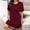 B46 Wine womens summer Dress clearance under $5, variant on Wuchoa Women's Petite Dresses Summer Spring Casual 2025 Crewneck Plus Size Short Sleeve T Shirt Dress Loose Comfy Basic Mini Dresses Elegant Black Vestidos Casuales Para Mujer
