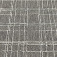thumbnail image 4 of Better Homes & Gardens Grey Plaid Wool Indoor Area Rug, 7'10"x9'10", 4 of 7