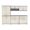 thumbnail image 3 of Inval Kratos 5-Piece Garage Cabinet Set in Chantilly & Dark Gray, 3 of 8
