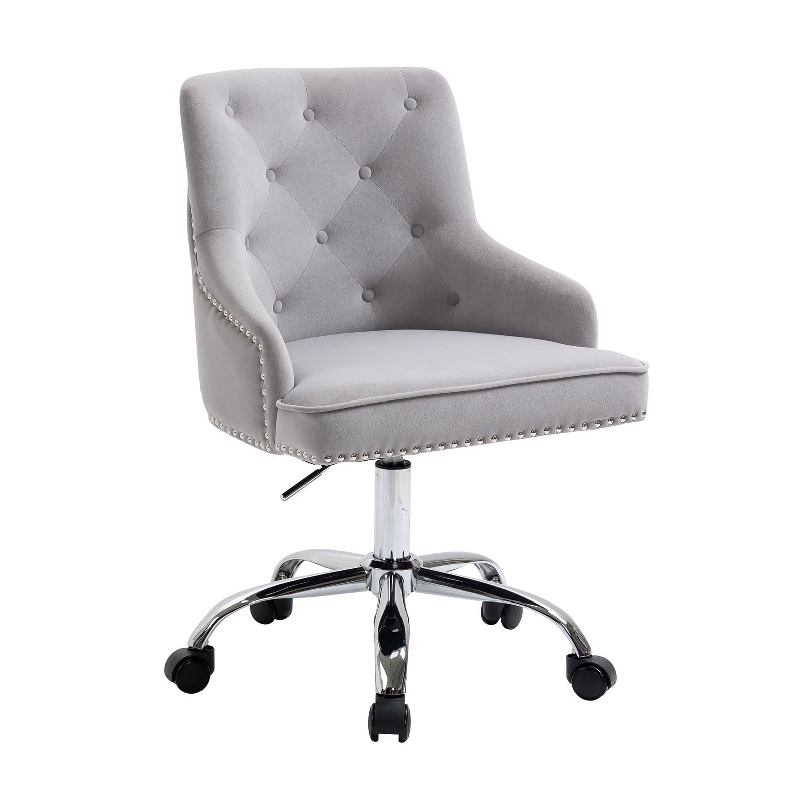 White tufted desk chair new arrivals