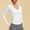 White, variant on Women's Full Zip Up Jackets Workout Cropped Jackets Lightweight Athletic Yoga Tops for Women