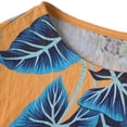 thumbnail image 5 of Lenago Dresses for Women Fashion Printed Loose Linen Dress With Round Neck and Patch Pockets Summer Vacation Beach Sundresses Maxi Dress, 5 of 8