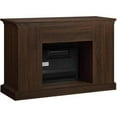 Whalen Media Fireplace Console for TVs up to 60", Brown Ash