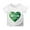 White, variant on Girls T Shirts Size 7-8 Teenage Girl Clothes St Patricks Day Heart Shamrock Short Sleeve Green Crew Irish Saint Tee Summer Clothes,10-11 Years