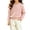 Pink, variant on Button Front Cardigan Sweater for Girls Long Sleeve Pointelle Knit Crewneck Casual Layering top for School Everyday Wear Pink 6-9 Months