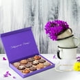 thumbnail image 6 of CRAVINGS BY ZOE Thank You Chocolate Cookies Gift Box Thank You Chocolate Covered Sandwich Cookies Gift Box Corporate Gifts for Boss Co-worker Employees Appreciation Gifts Teacher Nurse gift - 12 pc, 6 of 7