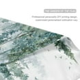 thumbnail image 5 of 28x40 inch Double-Sided Garden Flags Banners Vibrant Outdoor Decor for House Patio Outdoor Green Snowy Forest Scene, 5 of 6
