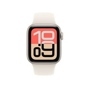 Apple Watch SE 3 [GPS 40mm] Smartwatch with Starlight Aluminum Case with Starlight Sport Band - S/M