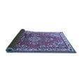 thumbnail image 2 of Ahgly Company Indoor Rectangle Medallion Blue Traditional Area Rugs, 8' x 10', 2 of 4
