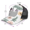 thumbnail image 2 of Lsque Cute Cartoon Sloth Printed Trucker Hat - Baseball Cap for Men Women - Breathable Mesh Side, Adjustable Fit - for Casual Wear, 2 of 7