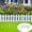 C 1Pcs, variant on Mareep 1Pcs White Plastic Garden Fence with Ground Stakes, 7.78*6.92in Decorative Mini Fence for Flower Beds, Outdoor Yard Border, Lawn Edging, and Small Animal Protection for Patio and Garden Decor