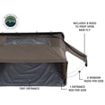 thumbnail image 2 of Overland Vehicle Systems Tent 18189901 Bushveld II; Vehicle Roof Top; Cantilever Design; Polyester Canvas; With Skylight Opening; With Cover; 2 Person Capacity, 2 of 4