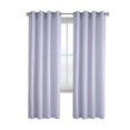 thumbnail image 2 of Hannah Crinkle Textured Microfiber Curtain Panel 52" x 84" in Lavender, 2 of 6
