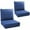 Blue, variant on Bellefurn Luxury Outdoor Deep Seat Cushion 22 X 24 X 6 inch for Patio Furniture,Outdoor Sofa Cushions Chairs Cushions,Waterproof & Fade Resistant Patio Furniture Cushions for Wicker Chair,Couch