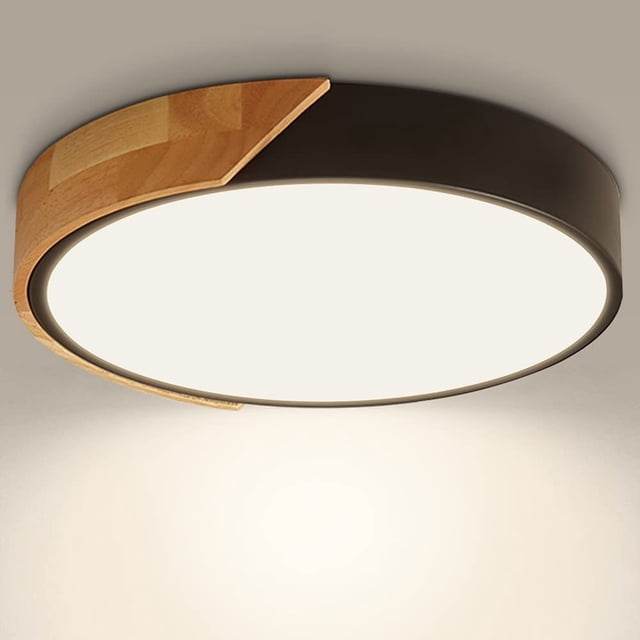 LED Ceiling Light 24W 2400LM Modern Round LED Ceiling Light Neutral White 4500K Ø30*5CM Bedroom Kitchen Living Room Balcony Corridor