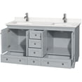 thumbnail image 7 of Wyndham Collection Wcv800060d-Vca-Mxx Acclaim 60" Free Standing Double Basin Vanity Set, 7 of 7