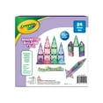 thumbnail image 4 of CreateOn Crayola Glitter Magnetic Tiles, Building Set for Kids, Magnetic Tiles, Magnetic Building Toys for Kids, STEM Toys for Boys and Girls Ages 3 and Up, 24-Piece Set (Glitter), 4 of 6
