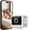 White, variant on Mini Wireless Security Camera 1080P, Long Standby Battery with PIR Motion Detection and Night Vision, Cloud/SD Storage, Adjustable 1/4" Mount for Indoor Home Security