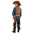 thumbnail image 3 of Dress-Up-America Cowboy Costume for Boys - Kids Cowboy Chaps and Vest Set - Feels Like Real Chaps, 3 of 3