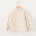 thumbnail image 5 of Mooqilaa Boys Button Down Shirts Size 10-12, Collared Spring Fall Corduroy Casual Long Sleeve Shirts Beige, 5 of 6