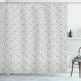 thumbnail image 1 of Ambesonne Grey and White Shower Curtain, Minimalist Lines, 69"Wx84"L, Grey White, 1 of 2
