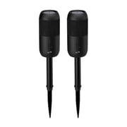 iLive Bluetooth Indoor and Outdoor Waterproof Speakers with Removable Stakes, 2 Count, ISBW240BDLPT